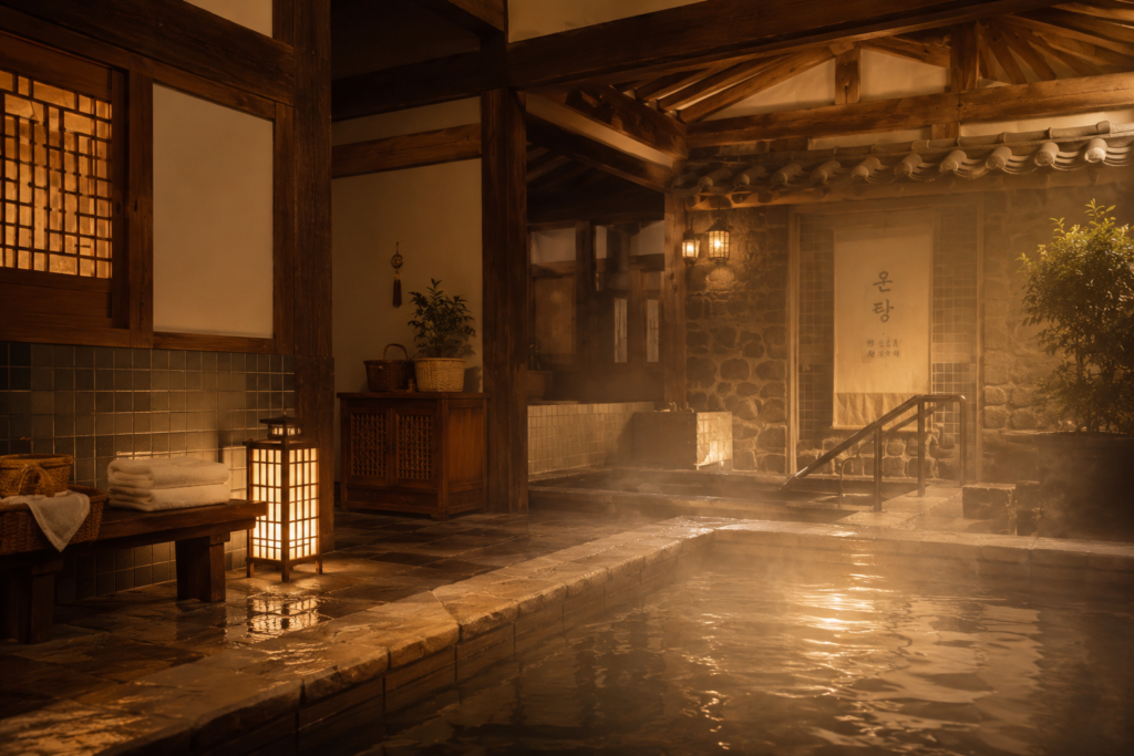 korean bathhouse mogyoktang
traditional beauty routine