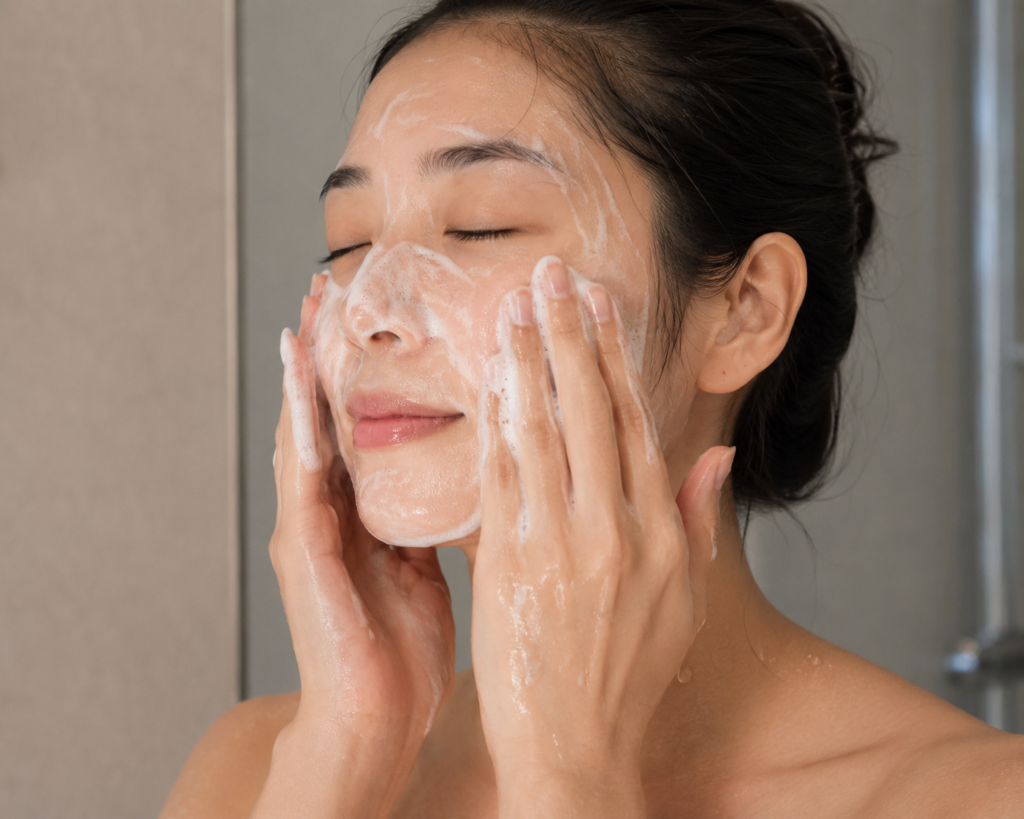 korean double cleansing guide oil cleanser foam cleanser two step evening skincare routine