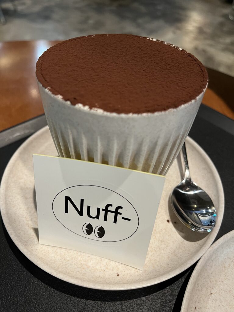 Cappuccino served at a Korean cafe in Seoul